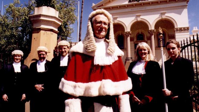 Deceased NSW Supreme Court judge Robert Hulme. Picture: Belinda Munns