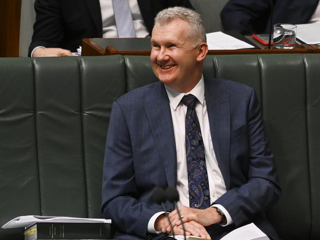 Employment Minister Tony Burke has said he is confident the Secure Jobs, Better Pay Bill will pass. Picture: NCA NewsWire / Martin Ollman