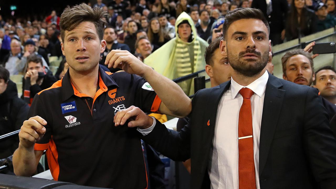 Coniglio out but GWS's bruised stars to play