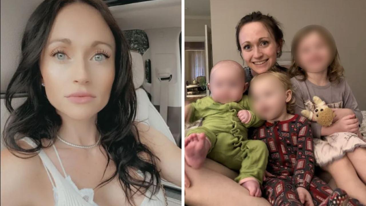 Mother-of-three has her 'ski-slope boobs' fixed after botched