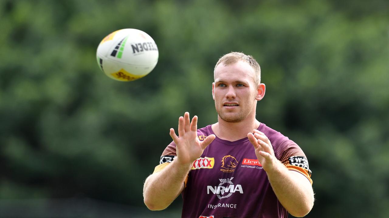 Matt Lodge has a tough decision ahead, with the Warriors offering a significant increase on his Brisbane paycheck. (AAP Image/Darren England) NO ARCHIVING
