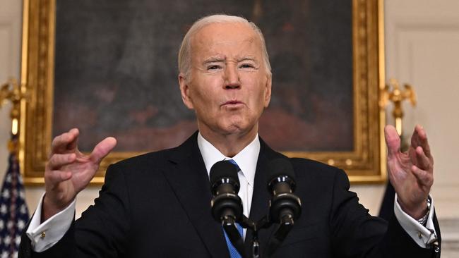 A report by special prosecutor Robert Hur says Joe Biden is a doddery old man. Picture: AFP