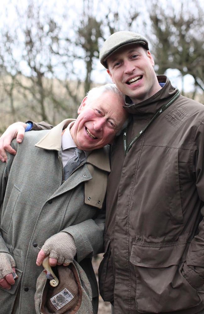 Prince Charles and Prince William (above in 2019) are expected to both take on more of the Queen’s duties in a new era of transition to Charles becoming king. Picture: @kensingtonroyal/Instagram