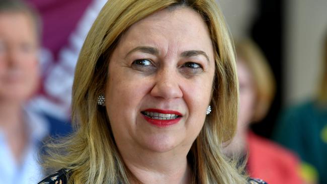 Annastacia Palaszczuk promised a smaller Cabinet when in Opposition. File picture