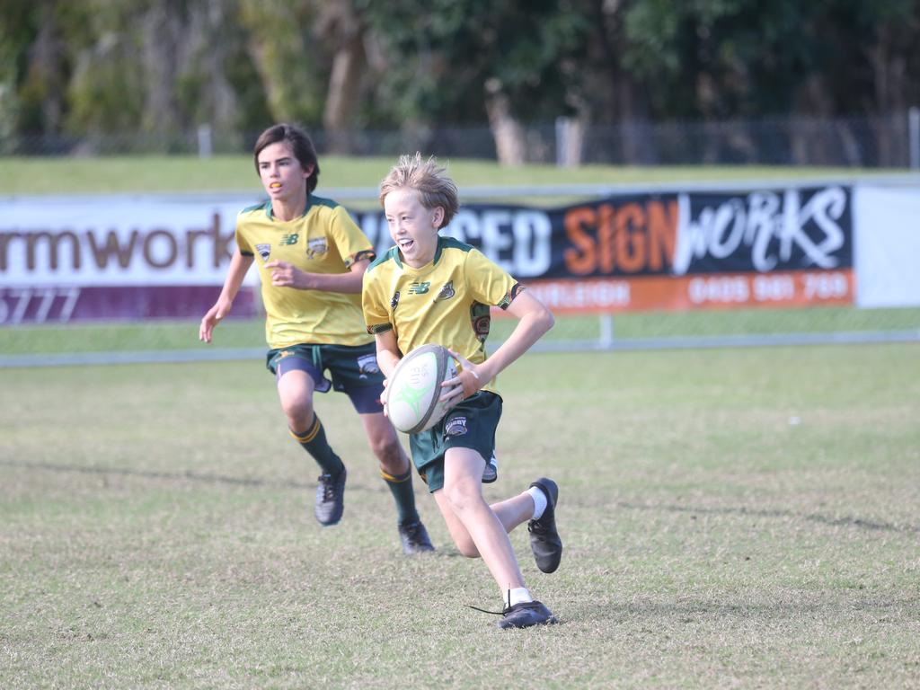 GCDRU juniors U13. Helensvale vs. Surfers Paradise. 14 July 2024 Surfers Paradise Picture by Richard Gosling