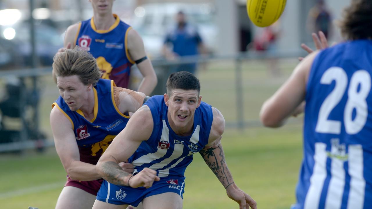 AFL Capricornia: Brothers' Connor West passes