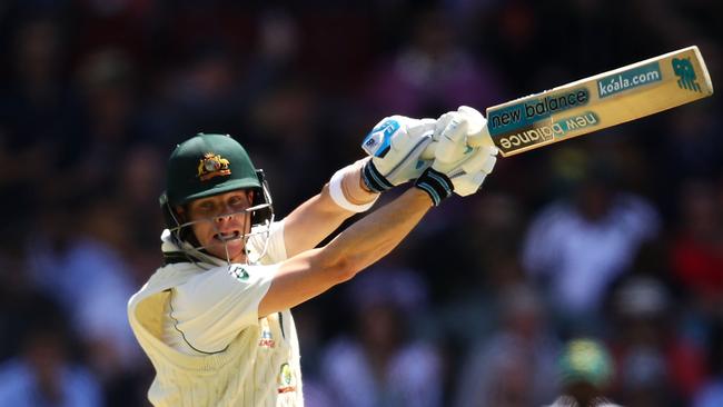 Steve Smith was below his best against Pakistan. Picture: Mark Kolbe/Getty