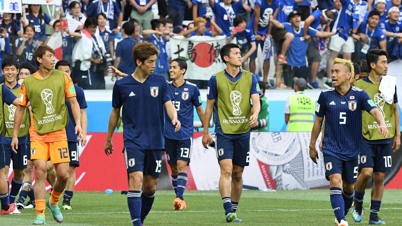 Japan and Poland were booed from the pitch after the bizarre end to their final group match.