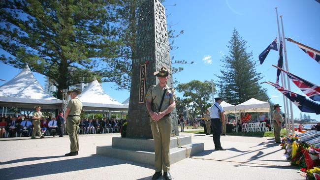 Thousands Turn Out At Anzac Day Services Across Moreton Bay 