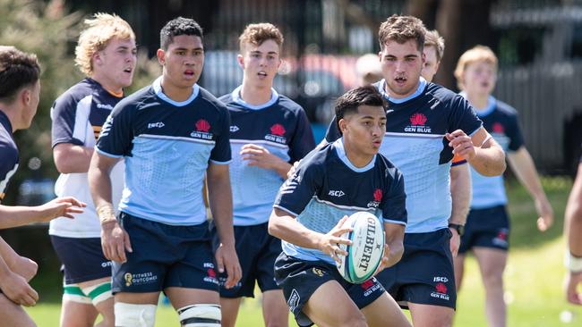 Tylan Berryman in the NSW Waratahs win.