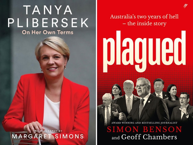 Margaret Simons' Tanya Plibersek biography and Simon Benson and Geoff Chambers' Plagued are two must-read political books, according to Troy Bramston. Pictures: File