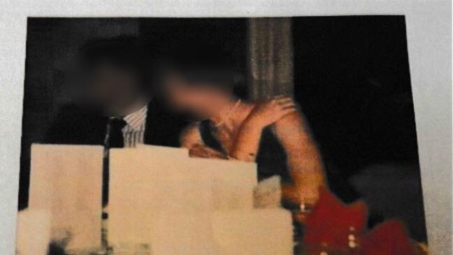 The photo that allegedly shows the now minister and alleged rape victim. Picture: news.com.au