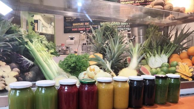 Snoogies Health Bar is brimming with appetising fresh food. Picture: Supplied