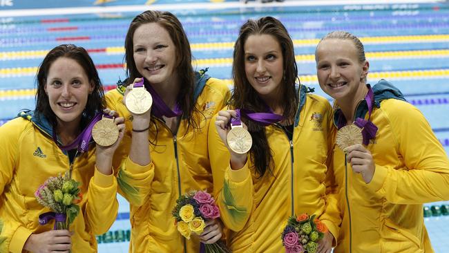 Female gold medal 2025 olympic swimmers 2012