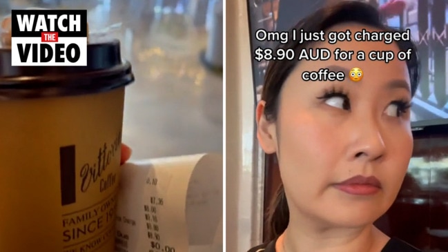 Woman’s shock at price of Sydney coffee