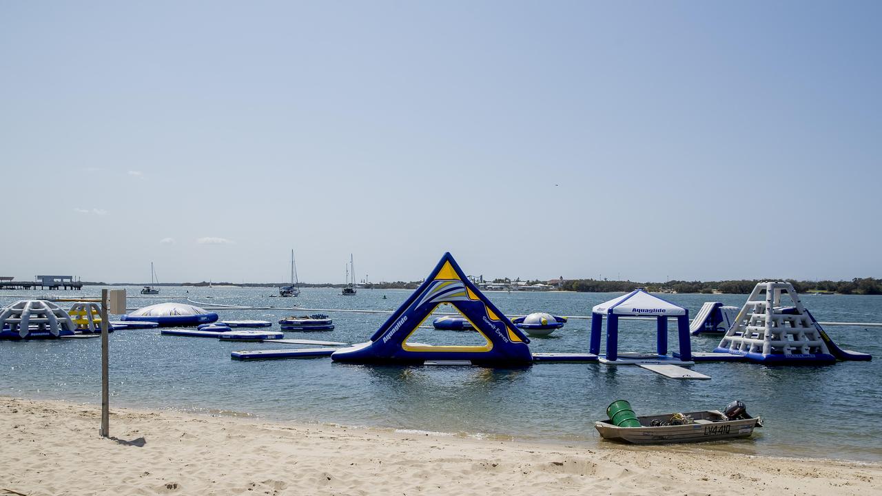 clontarf inflatable water park