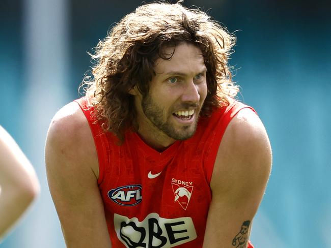 Tom Hickey during the Sydney Swans training session at the SCG on the 31st August, 2022. Photo by Phil Hillyard(Image Supplied for Editorial Use only - **NO ON SALES** - Â©Phil Hillyard )