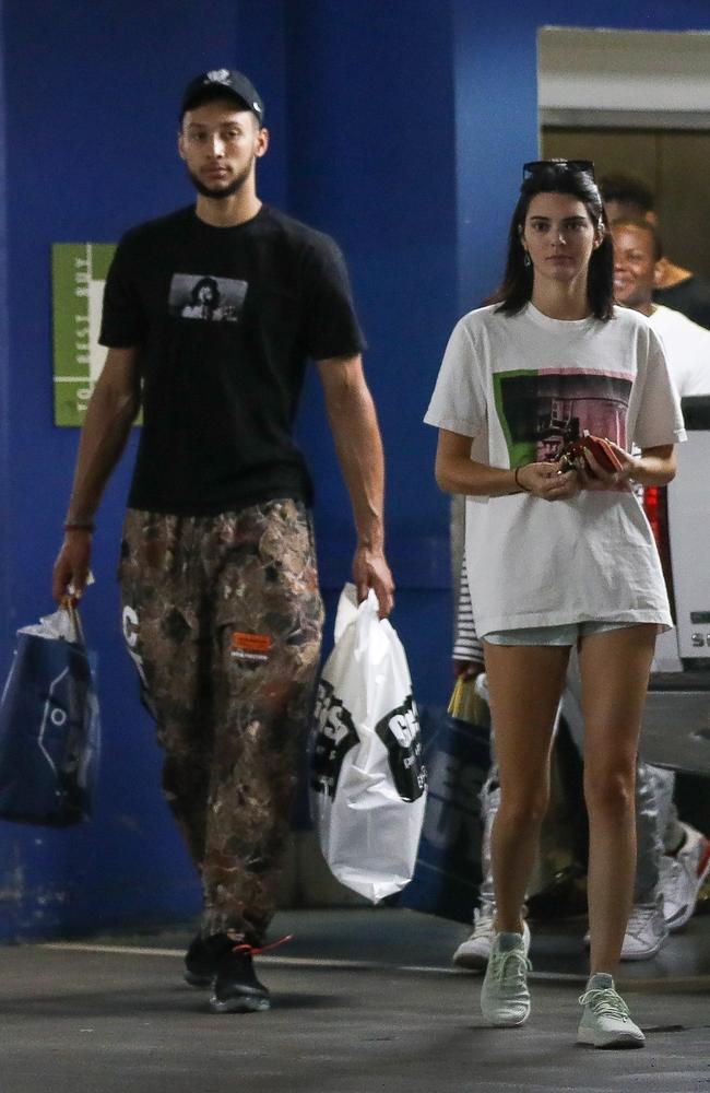 The couple were later spotted running errands and shopping. Picture: SPOT/BACKGRID