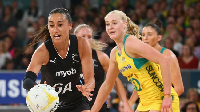 Maria Folau was part of the Silver Ferns side which fell by just five goals to New Zealand in the recent Quad Series.