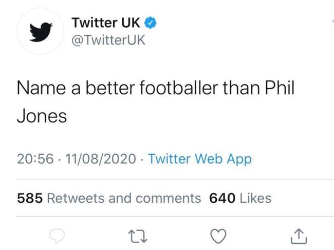 Twitter UK later deleted this post.