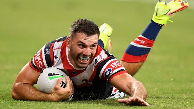 James Tedesco and the Roosters are set for a big season in 2022. Picture: Ian Hitchcock/Getty Images