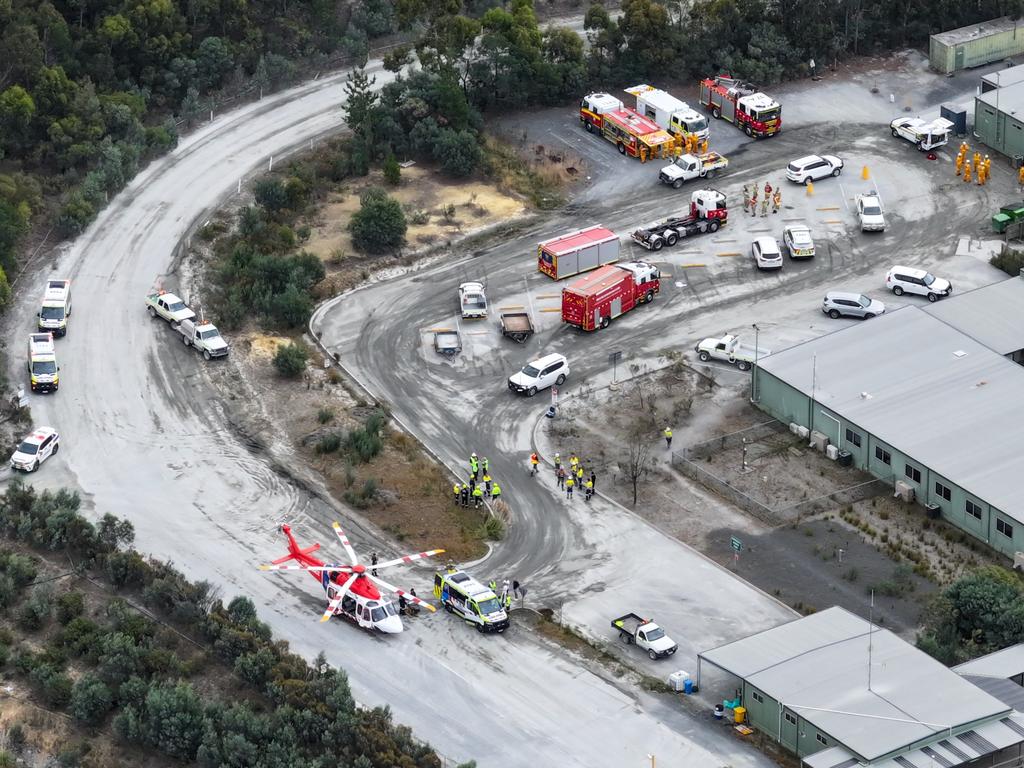 Two people have been injured at Ballarat Gold Mine. Picture: NCA NewsWire/ Ian Wilson