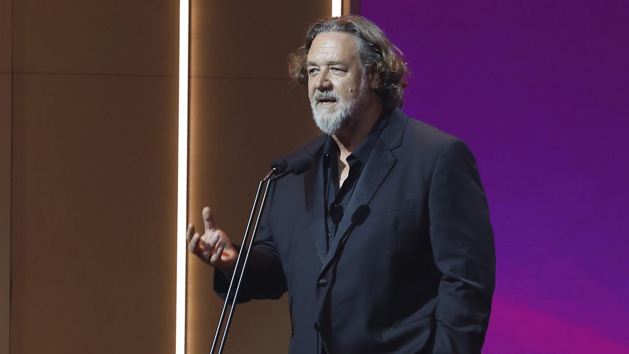 Host Crowe’s dramatic weight loss the talk of AACTA awards night