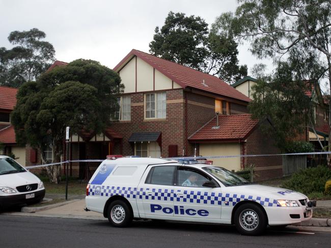 The property in Poath Road, Hughesdale, where Joanne Howell was murdered.