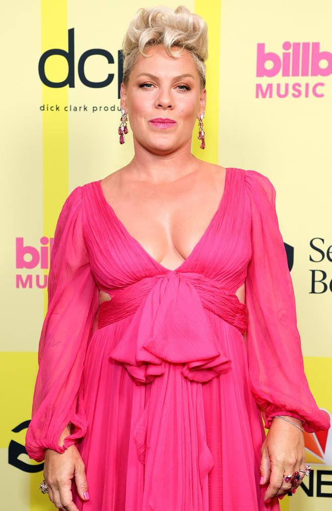 Pretty in P!nk. Picture: Rich Fury/Getty