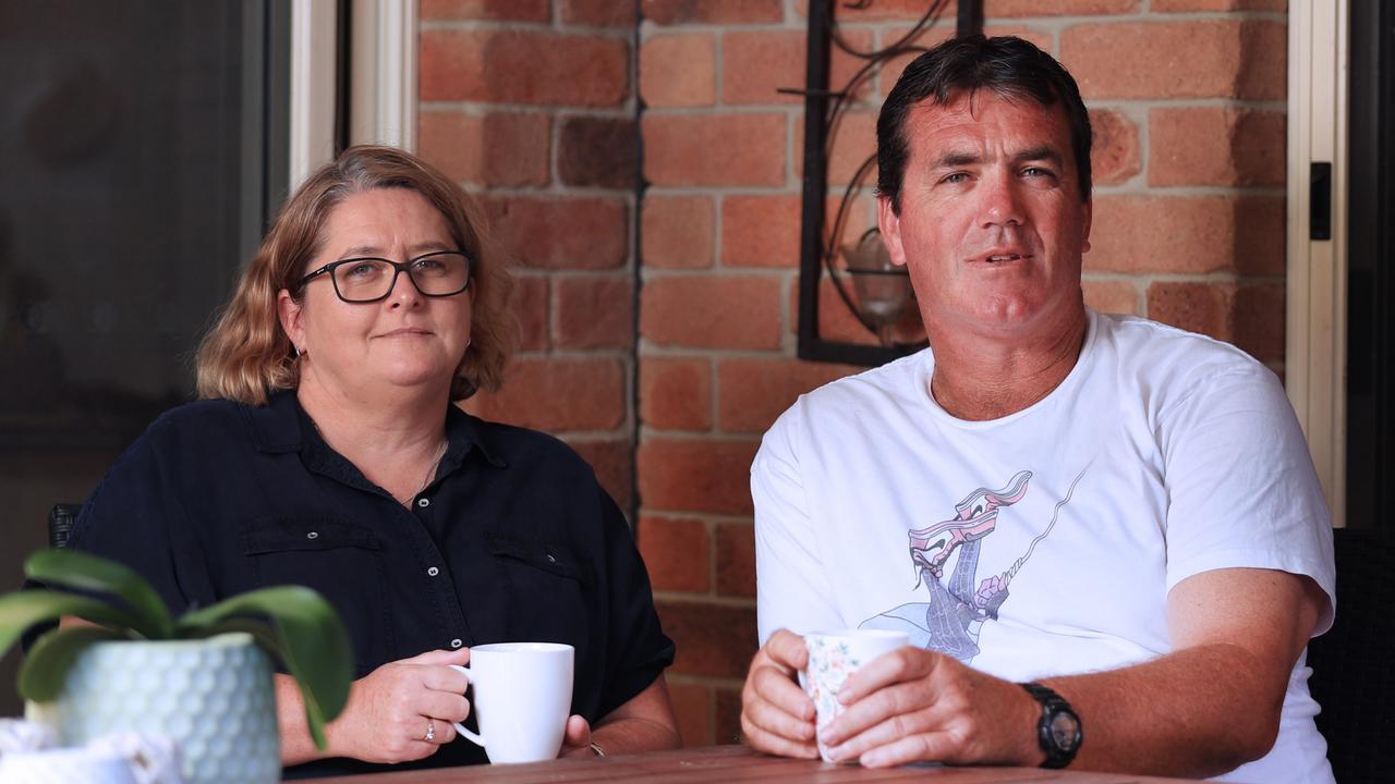 Tanya and Chris Fairleigh from Banora Point NSW, talking about the death of their daughter Anna Fairleigh from Sudden Death from Epilepsy (SUDEP). Picture: Scott Powick/Newscorp