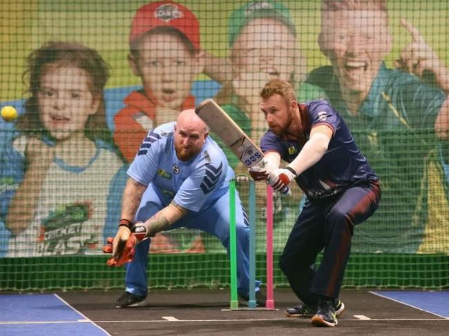 Cairns indoor cricketer Mark Ellis has made the Australian side after a strong performance for Queensland in the Australian Masters Indoor Cricket Tournament in Darwin. Picture: Supplied