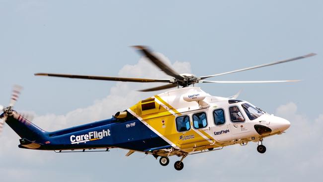 CareFlight was called to a quad bike crash this morning. Picture: Supplied