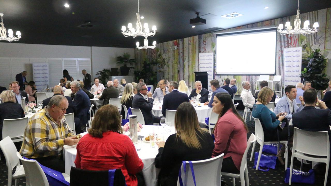 A large crowd turned out to celebrate at the launch party for the Sunshine Coast Daily's new weekly paper. Picture: Tom Threadingham