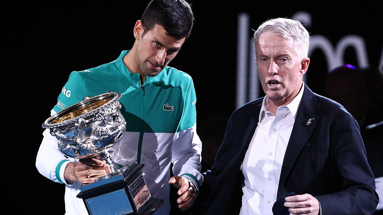 Australian Open boss wants a Djokovic statue in Melbourne