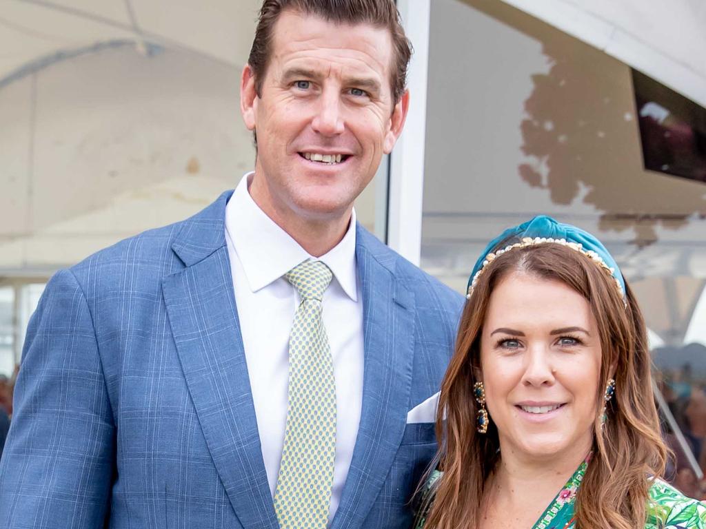 Ben Roberts-Smith and former wife Emma Smith.