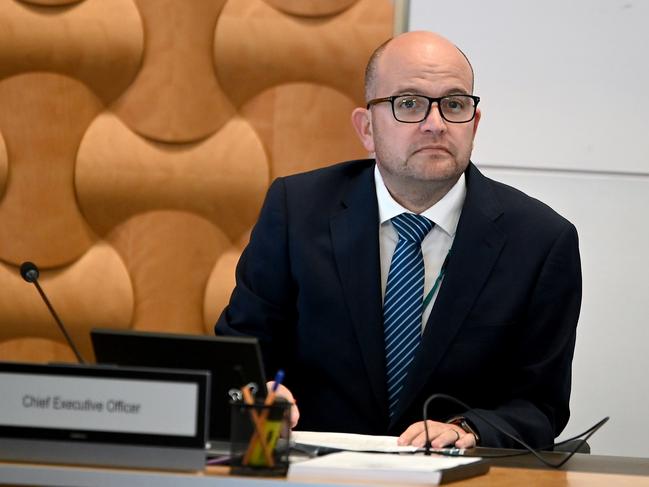 Council chief executive officer Tim Baker. Picture: John Gass.