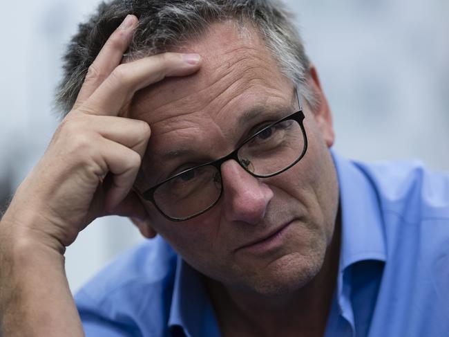 SYDNEY, AUSTRALIA - SEPTEMBER 16: Dr Michael Mosley speaks at the ICC Sydney on September 16, 2019 in Sydney, Australia. The Centenary Institute Oration is part of the 14th World Congress on Inflammation. (Photo by Brook Mitchell/Getty Images)