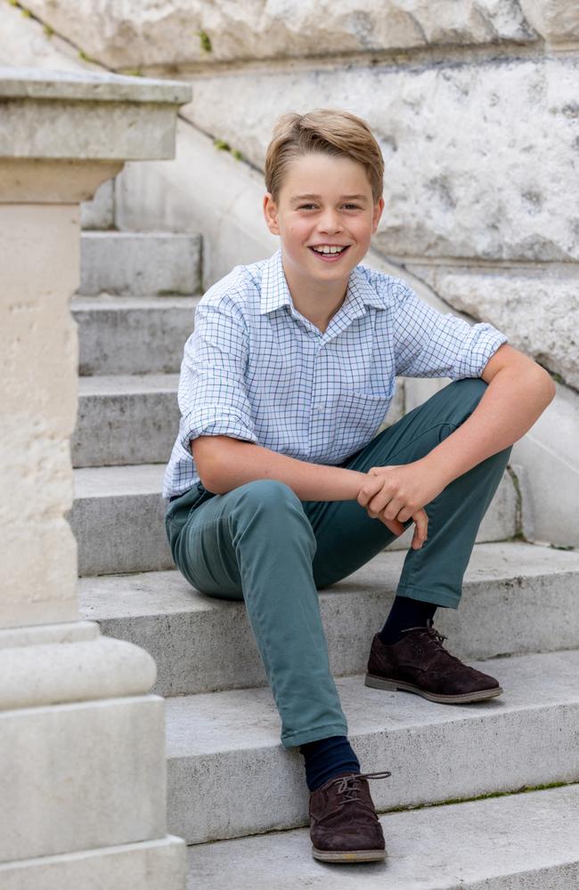 Many onlookers have commented on the fact he seems so grown up. Picture: Kensington Palace