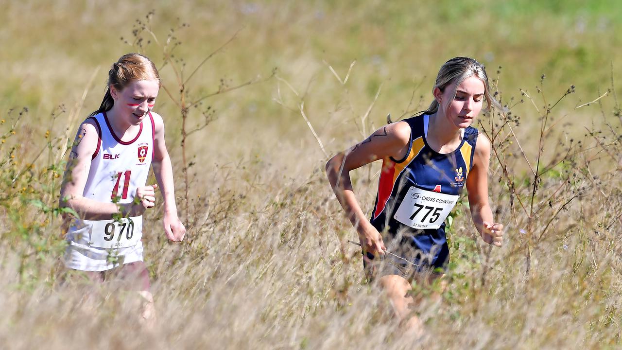 Annual QGSSSA private schoolgirl cross country championship at Rivermount College in Yatala. Saturday May 15, 2021. Picture, John Gass