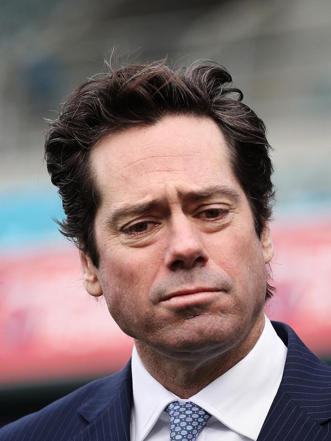 AFL CEO Gillon McLachlan. Picture: LUKE BOWDEN