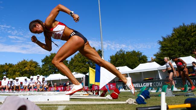 A scene from last year’s Stawell Gift. Picture; Getty Images.