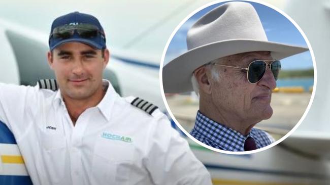 Josh Hoch is accused of operating charter flights for Katter's Australian Party politicians without the proper licensing or an Air Operator Certificate.