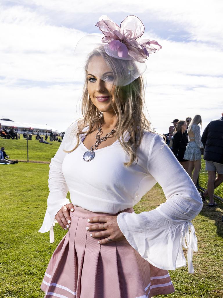 Warrnambool Races: Jacqueline Knight from Hawkesdale. Picture: Nicole Cleary