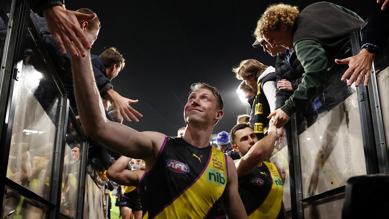 Richmond is on the charge to another finals series. Picture: Michael Klein