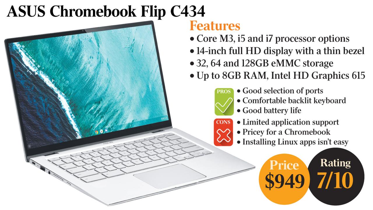 ASUS Chromebook Flip C434 offers everyday computing | The Australian