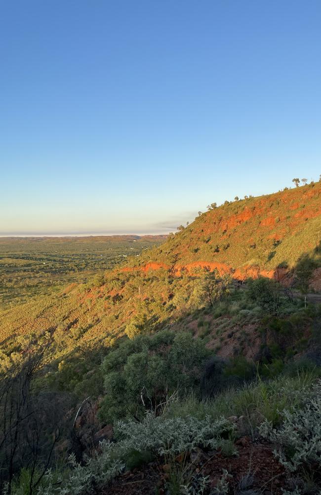 Mount Isa landscape - Telstra Hill, a popular walking spot.