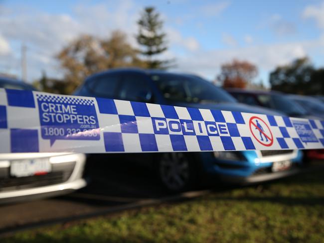 MELBOURNE, AUSTRALIA- NewsWire Photos June 25 2022,  Generic View of Police line tape at a crime scene., Picture: NCA NewsWire /Brendan Beckett