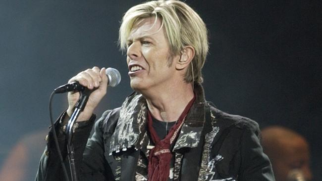 David Bowie. Picture: Kathy Willens/AP