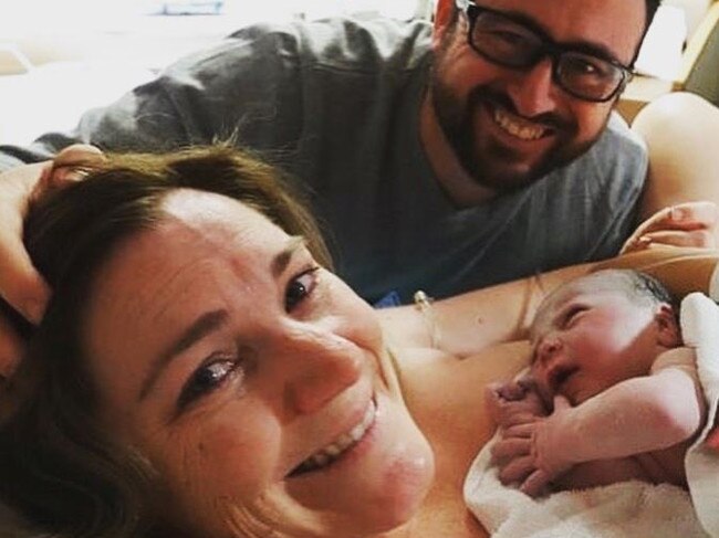 Anna Meares is now a mother