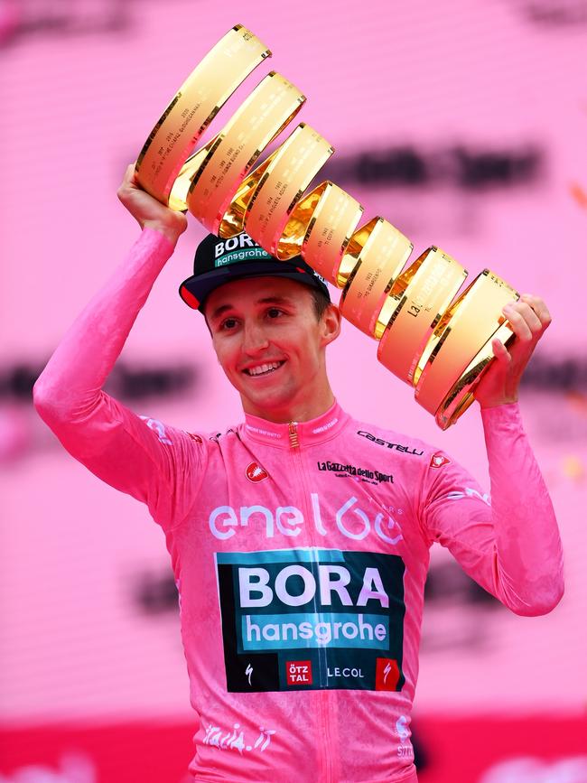 Giro d’Italia winner Jai Hindley is committed to next month’s Tour Down Under.